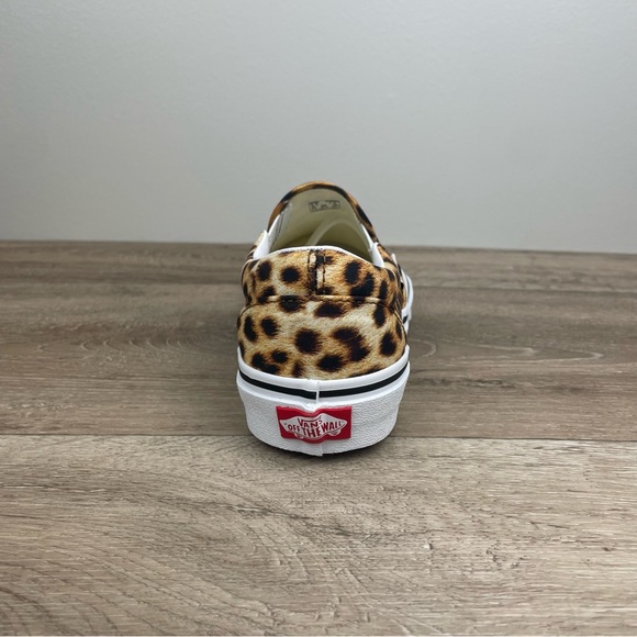 VANS Shoes Classic Slip-On Leopard Black Low Top Sneakers Women's VN0A5AO83I6 - Picture 4 of 5